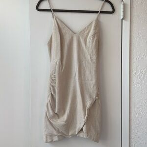 Urban Outfitters linen mini dress